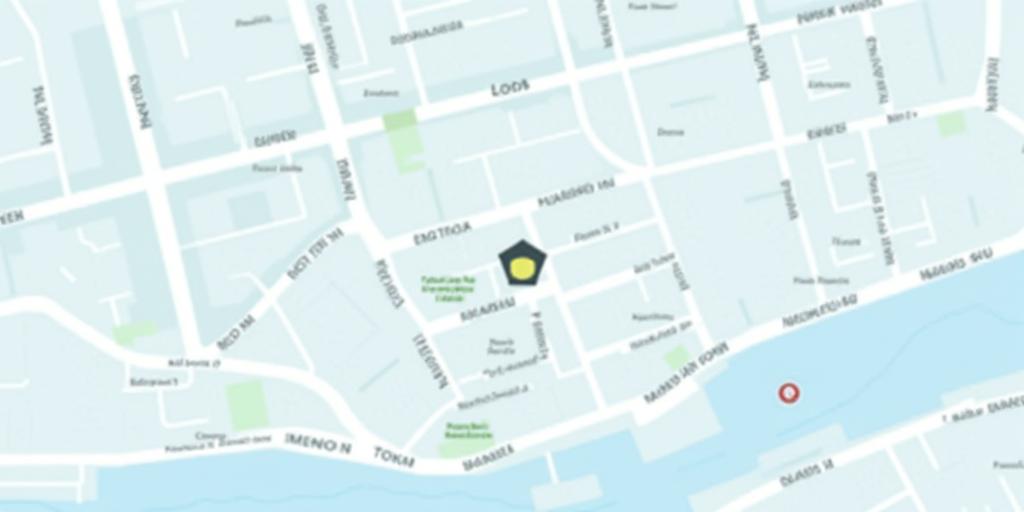 東京都港区南青山のオフィス所在地を示す地図